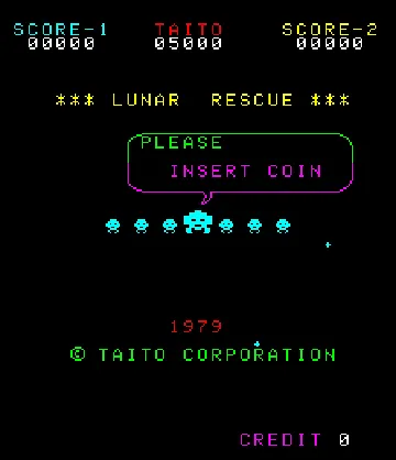 Lunar Rescue screen shot title